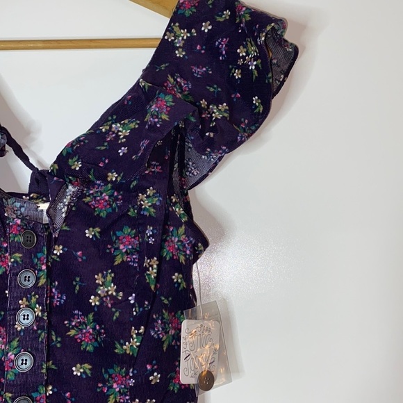 Free People Corduroy Romper - Picture 4 of 11